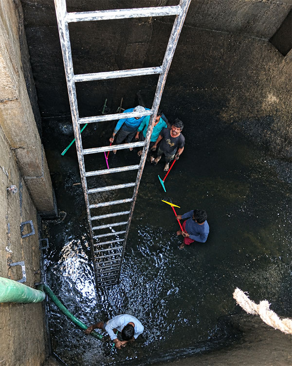 Septic Tank Sludge Cleaning